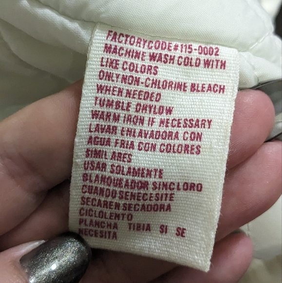 Nori white winter puffer jacket - Picture 6 of 9